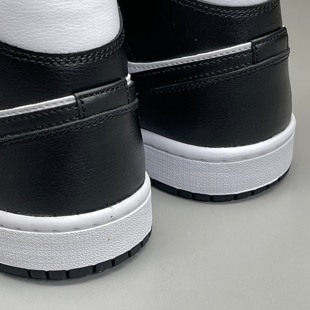 NIKE AIR JORDAN 1 Mid Panda Shoe Women's Sz 10 Black / White DV0991-101 (New)