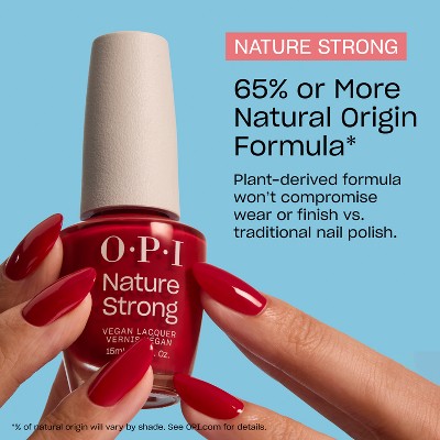 OPI Nature Strong Nail Polish Knowledge Is Flower 0.5 fl oz - Imperfect Container